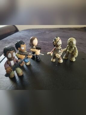 Walking Dead Mystery Funko Minis - Lot Of 5